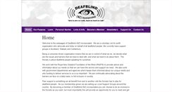 Desktop Screenshot of deafblind.org.nz