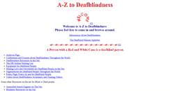 Desktop Screenshot of deafblind.com